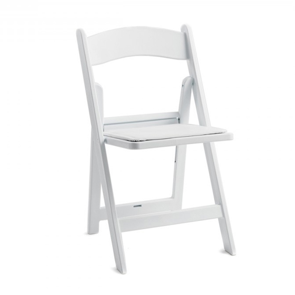 white americana folding chairs