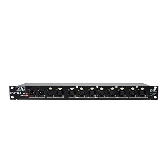 Event Lighting 4 Way DMX Splitter – Event Function Hire