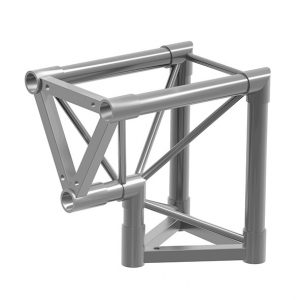 Tri Truss 90° corner Apex In Silver/Black – Event Function Hire